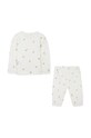 Dječja pamučna pidžama Tartine et Chocolat bijela TY54110.80.86