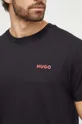 fekete HUGO póló otthoni viseletre