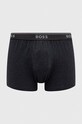 Ruházat BOSS pamut boxeralsó 3 db 50475685 szürke