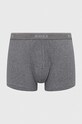 BOSS pamut boxeralsó 3 db szürke 50475685