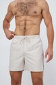 Odzież Calvin Klein szorty kąpielowe KM0KM00810 beżowy
