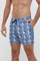 Plavkové šortky Calvin Klein KM0KM00913 modrá SS24