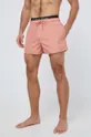 roza Kratke hlače za kupanje Calvin Klein Muški