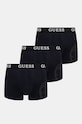 Боксери Guess 3-pack трикотаж темно-синій U4RG04.K6YW0