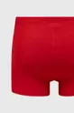 Kopalne hlače adidas Performance 3 Stripes rdeča
