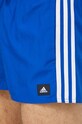 Odzież adidas Performance szorty kąpielowe 3Stripes CLX IS2057 niebieski