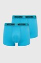 Боксери Moschino Underwear 2-pack трикотаж блакитний 1314.4406
