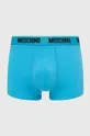 Bokserice Moschino Underwear 2-pack plava