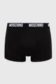 Boksarice Moschino Underwear 2-pack črna