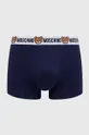 Boksarice Moschino Underwear 2-pack mornarsko modra
