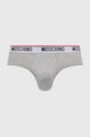 Moschino Underwear slipy 2-pack 1392.4300 szary SS24