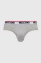 Moschino Underwear mutande pacco da 2 grigio
