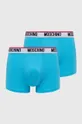 plava Bokserice Moschino Underwear 2-pack Muški