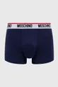 Moschino Underwear boxer pacco da 2 blu navy