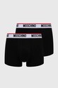 Moschino Underwear bokserki 2-pack dzianina czarny 1394.4300