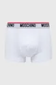 Boxerky Moschino Underwear 3-pak biela