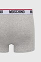 Oblečenie Boxerky Moschino Underwear 3-pak 1395.4300 sivá