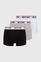 Moschino Underwear bokserki 3-pack dzianina czarny 1395.4300