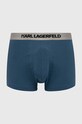 Karl Lagerfeld boxeri 3-pack 240M2106 albastru AW24