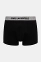 Boxerky Karl Lagerfeld 3-pack 240M2106 šedá AW24