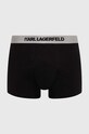 Karl Lagerfeld bokserki 3-pack 240M2106 czarny AW24
