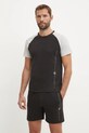 CR7 Cristiano Ronaldo pijamale de bumbac 8730.41.924 negru SS24