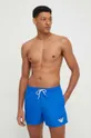 modra Kopalne kratke hlače Emporio Armani Underwear Moški