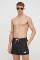 czarny Emporio Armani Underwear szorty kąpielowe Męski