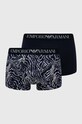 Emporio Armani Underwear bokserki 2-pack dzianina granatowy 111210.4R504