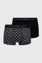 Boxerky Emporio Armani Underwear 2-pak pletenina čierna 111210.4R504