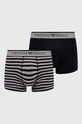 Emporio Armani Underwear bokserki 2-pack wzorzyste czarny 111210.4R542