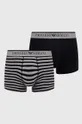 μαύρο Μποξεράκια Emporio Armani Underwear 2-pack Ανδρικά