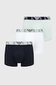 Emporio Armani Underwear bokserki 3-pack dzianina zielony 111357.4R715