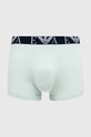 Emporio Armani Underwear bokserki 3-pack zielony 111357.4R715