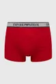 красный Боксеры Emporio Armani Underwear 3 шт