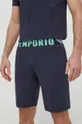 sötétkék Emporio Armani Underwear pizsama