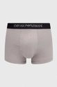 Βαμβακερό μποξεράκι Emporio Armani Underwear 3-pack λευκό