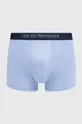 голубой Хлопковые боксёры Emporio Armani Underwear 3 шт