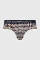 Odzież Emporio Armani Underwear slipy 2-pack 111733.4R504 granatowy