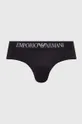 Slip gaćice Emporio Armani Underwear 2-pack Temeljni materijal: 95% Pamuk, 5% Elastan Manžeta: 67% Poliamid, 21% Poliester, 12% Elastan