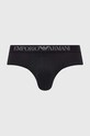 Odzież Emporio Armani Underwear slipy 2-pack 111733.4R504 czarny