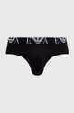 Slip gaćice Emporio Armani Underwear 3-pack siva