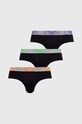 Emporio Armani Underwear slipy 3-pack dzianina czarny 111734.4R715