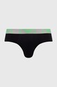 Odzież Emporio Armani Underwear slipy 3-pack 111734.4R715 czarny