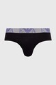 Emporio Armani Underwear slipy 3-pack czarny 111734.4R715