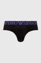 μαύρο Σλιπ Emporio Armani Underwear 3-pack 0