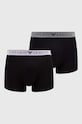 Emporio Armani Underwear bokserki 2-pack dzianina czarny 111769.4R720