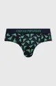 зелёный Хлопковые слипы Emporio Armani Underwear 3 шт