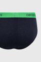 Emporio Armani Underwear slipy bawełniane 3-pack 111624.4R722 zielony