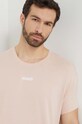 HUGO t-shirt lounge 50518646 różowy SS24